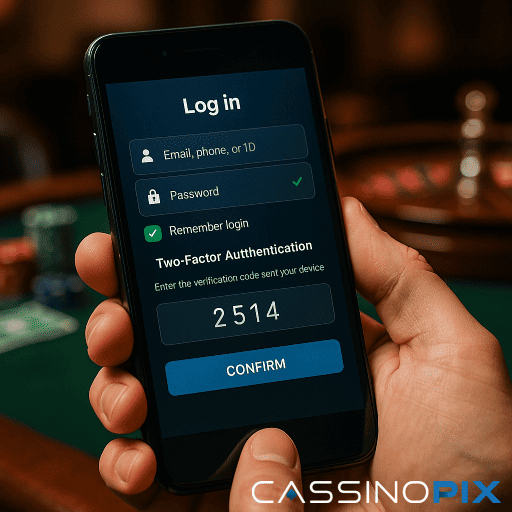 Figura 2 do login da CASSINOPIX